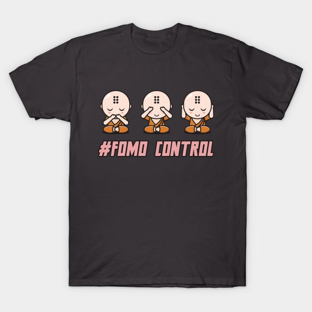 FOMO Control - Crypto Fomo T-Shirt by info@dopositive.co.uk